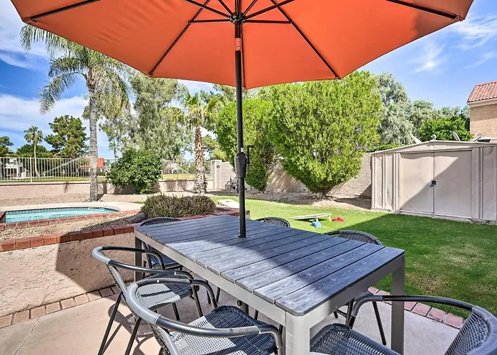 Ferienhaus Ideal For Snowbirds! Poolside Getaway In Glendale